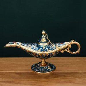Luxury Vintage-style Aladdin Lamp Incense Burner